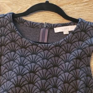 Loft sleeveless knit dress